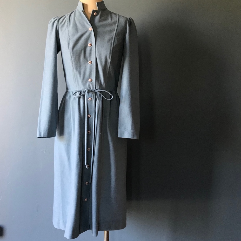 Fred Rothschild Vintage Button Front LS Dress